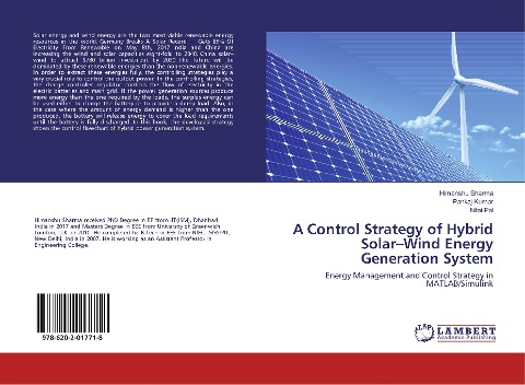 A Control Strategy of Hybrid Solar-Wind Energy Generation System: Energy Management and Control Strategy in MATLAB/Simulink
