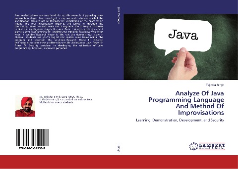 Analyze Of Java Programming Language And Method Of Improvisations: Learning, Demonstration, Development, and Security