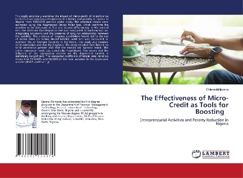 The Effectiveness of Micro-Credit as Tools for Boosting: Entrepreneurial Activities and Poverty Reduction in Nigeria