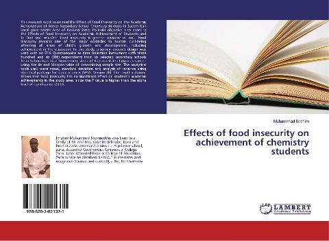 Effects of food insecurity on achievement of chemistry students
