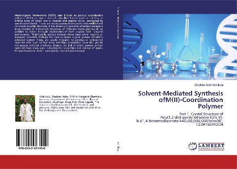 Solvent-Mediated Synthesis ofM(II)-Coordination Polymer: Part 1: Crystal Structure of Poly(1,2-di(4-pyridyl)ethylene-k2N,N)- bis(1,4-benzenediacetato-k4O,O0,O00,O00)zinc(II)], C22H18ZnN2O4