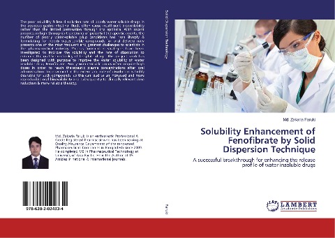Solubility Enhancement of Fenofibrate by Solid Dispersion Technique: A successful breakthrough for enhancing the release profile of water insoluble drugs