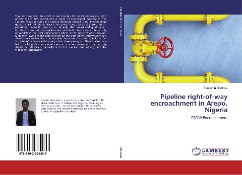 Pipeline right-of-way encroachment in Arepo, Nigeria: PROW Encroachment