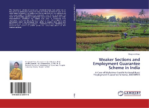 Weaker Sections and Employment Guarantee Scheme in India: A Case of Mahatma Gandhi National Rural Employment Guarantee Scheme, MGNREGS