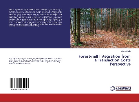 Forest-mill Integration from a Transaction Costs Perspective