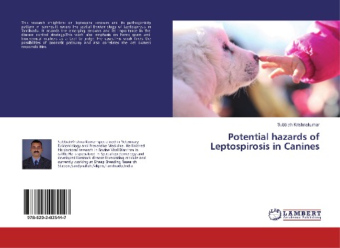 Potential hazards of Leptospirosis in Canines