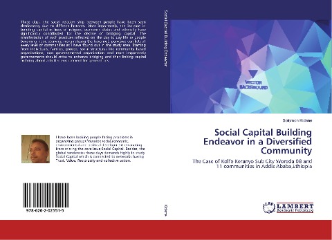 Social Capital Building Endeavor in a Diversified Community: The Case of Kolfe Keranyo Sub City Woreda 08 and 11 communities in Addis Ababa,Ethiopia