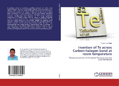 Insertion of Te across Carbon-halogen bond at room temperature: Oxidative Insertion of Elemental Tellurium into the Csp3¿Br/I Bonds