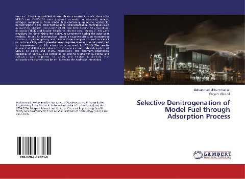 Selective Denitrogenation of Model Fuel through Adsorption Process