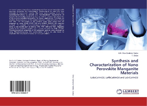 Synthesis and Characterization of Nano Perovskite Manganite Materials: LaBaCaMnO3, LaPbCaMnO3 and LaSrCaMnO3