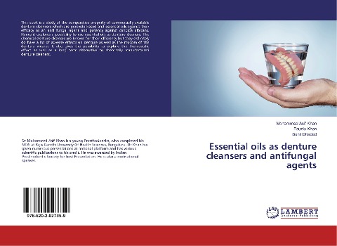 Essential oils as denture cleansers and antifungal agents