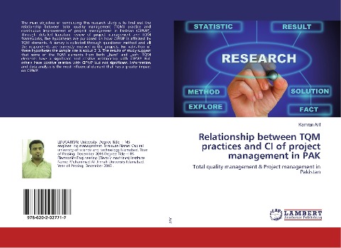 Relationship between TQM practices and CI of project management in PAK: Total quality management & Project management in Pakistan