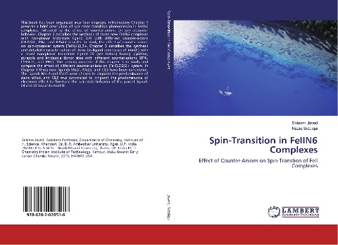Spin-Transition in FeIIN6 Complexes: Effect of Counter-Anions on Spin-Transtion of FeII Complexes