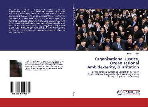 Organisational Justice, Organisational Ambidexterity, & Irritation: Organisational Justice as Mediation between Organisational Ambidexterity & Irritation among Foreign Physician in Germany