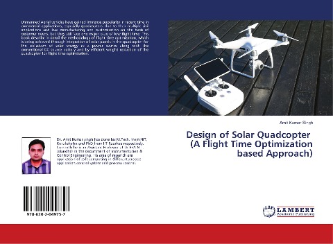 Design of Solar Quadcopter (A Flight Time Optimization based Approach)