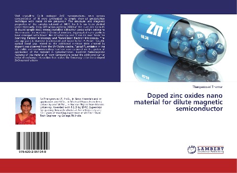 Doped zinc oxides nano material for dilute magnetic semiconductor