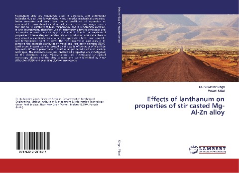 Effects of lanthanum on properties of stir casted Mg-Al-Zn alloy