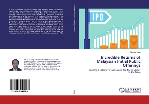 Incredible Returns of Malaysian Initial Public Offerings: Winning a Lottery versus Leaving Too Much Money on the Table