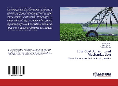 Low Cost Agricultural Mechanization: Manual Push Operated Pesticide Spraying Machine