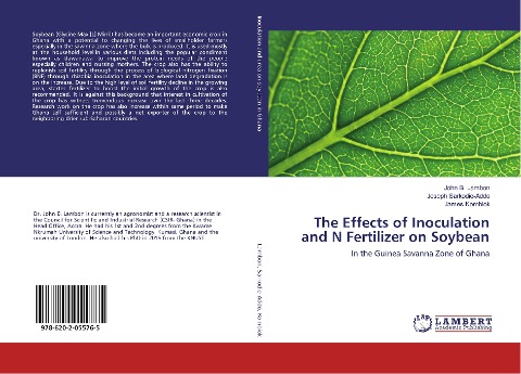 The Effects of Inoculation and N Fertilizer on Soybean: In the Guinea Savanna Zone of Ghana