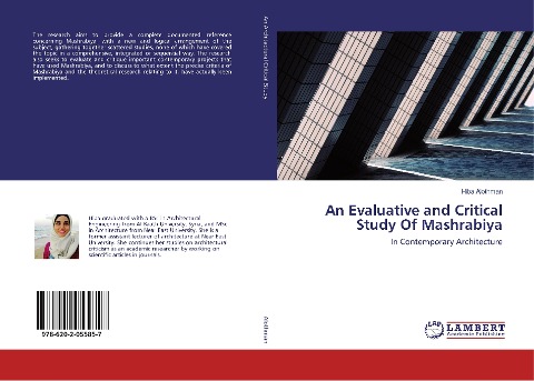 An Evaluative and Critical Study Of Mashrabiya: In Contemporary Architecture