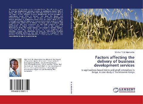 Factors affecting the delivery of business development services: to agribusiness based micro and small enterprises in Kenya. A case study of Technoserve Kenya