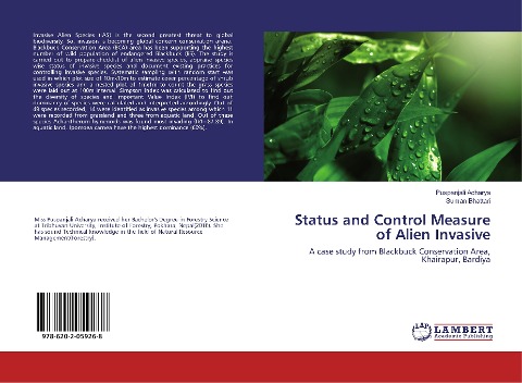 Status and Control Measure of Alien Invasive: A case study from Blackbuck Conservation Area, Khairapur, Bardiya