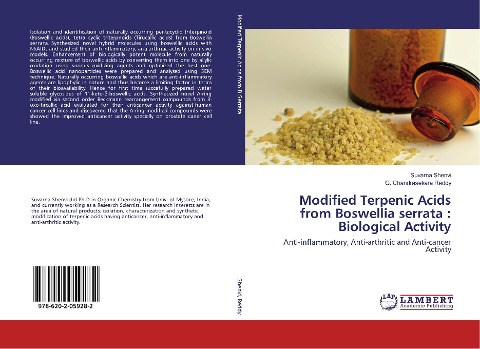 Modified Terpenic Acids from Boswellia serrata : Biological Activity: Anti-inflammatory, Anti-arthritic and Anti-cancer Activity