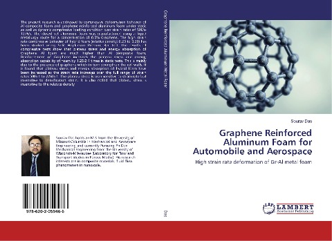 Graphene Reinforced Aluminum Foam for Automobile and Aerospace: High strain rate deformation of Gr-Al metal foam