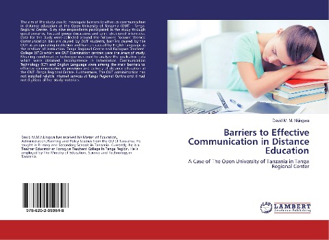 Barriers to Effective Communication in Distance Education: A Case of The Open University of Tanzania in Tanga Regional Center