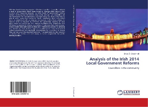 Analysis of the Irish 2014 Local Government Reforms: Councillors in the community