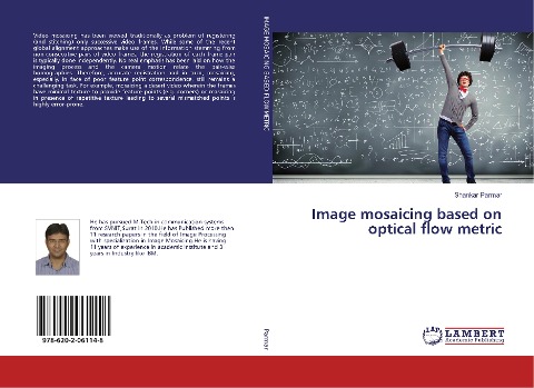 Image mosaicing based on optical flow metric