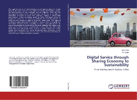 Digital Service through Sharing Economy to Sustainability: A car sharing case in Suzhou, China