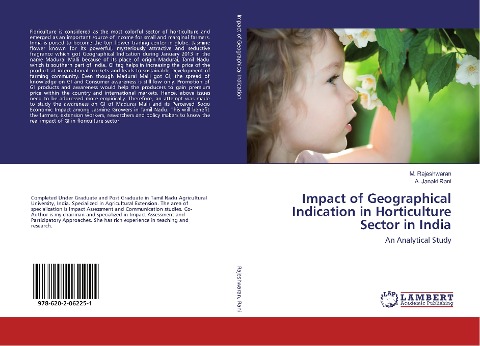 Impact of Geographical Indication in Horticulture Sector in India: An Analytical Study