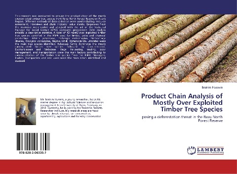 Product Chain Analysis of Mostly Over Exploited Timber Tree Species: posing a deforestation threat in the Ruvu North Forest Reserve