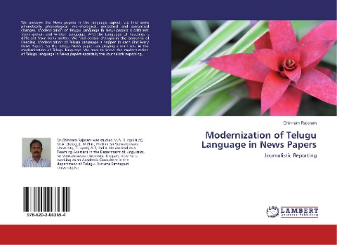 Modernization of Telugu Language in News Papers: Journalistic Reporting