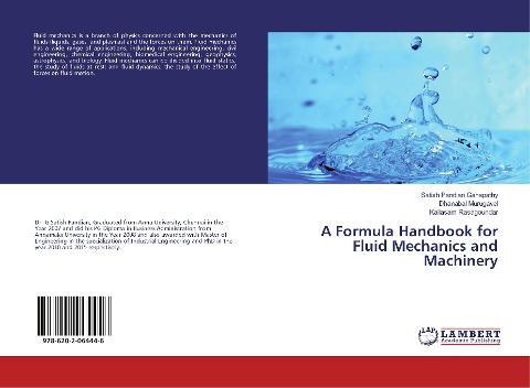 A Formula Handbook for Fluid Mechanics and Machinery