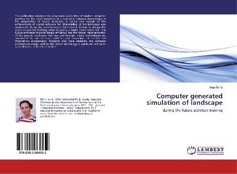Computer generated simulation of landscape: during the future architect training