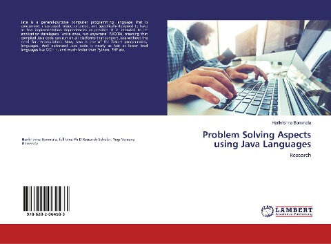 Problem Solving Aspects using Java Languages: Research