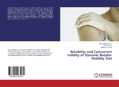 Reliability and Concurrent Validity of Dynamic Rotator Stability Test