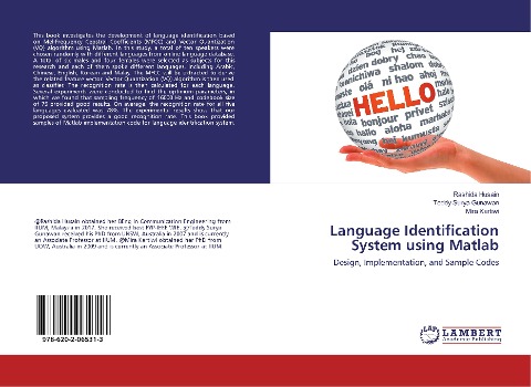 Language Identification System using Matlab: Design, Implementation, and Sample Codes