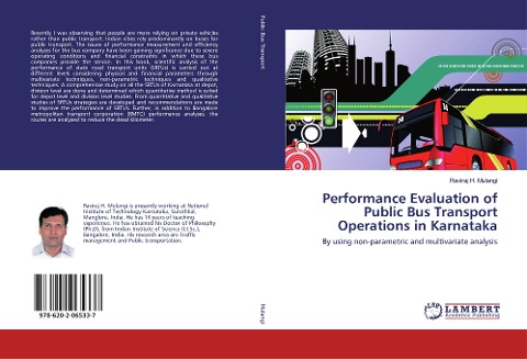 Performance Evaluation of Public Bus Transport Operations in Karnataka: By using non-parametric and multivariate analysis