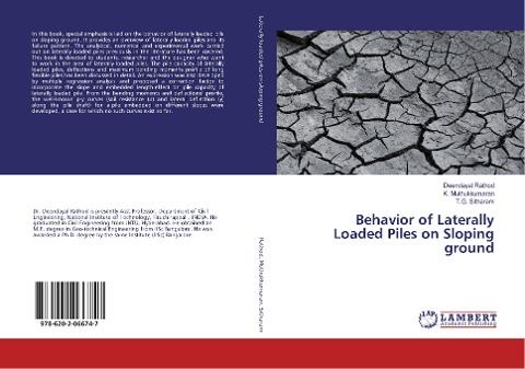 Behavior of Laterally Loaded Piles on Sloping ground