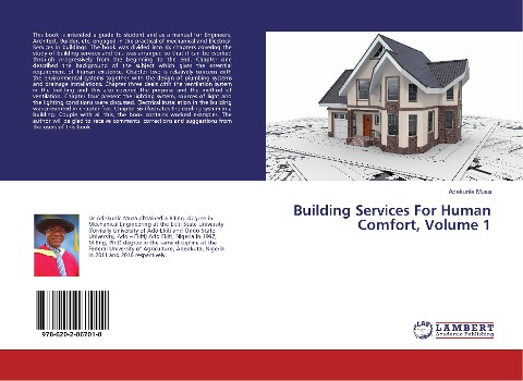 Building Services For Human Comfort, Volume 1