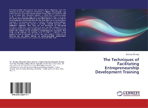 The Techniques of Facilitating Entrepreneurship Development Training