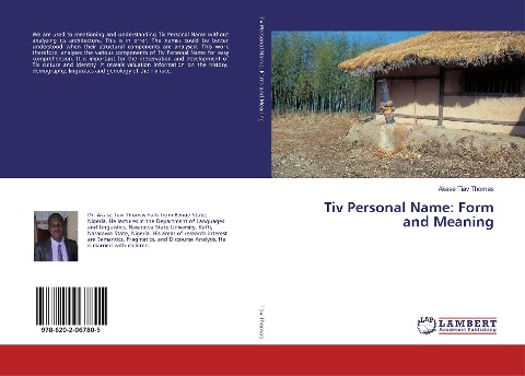 Tiv Personal Name: Form and Meaning