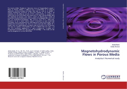 Magnetohydrodynamic Flows in Porous Media: Analytical / Numerical study