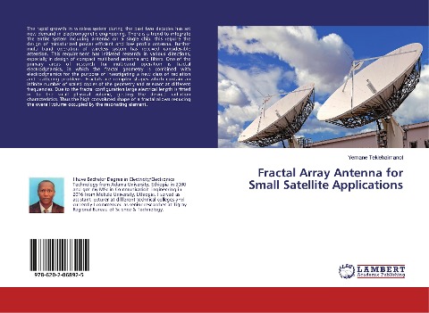 Fractal Array Antenna for Small Satellite Applications