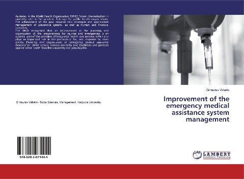 Improvement of the emergency medical assistance system management
