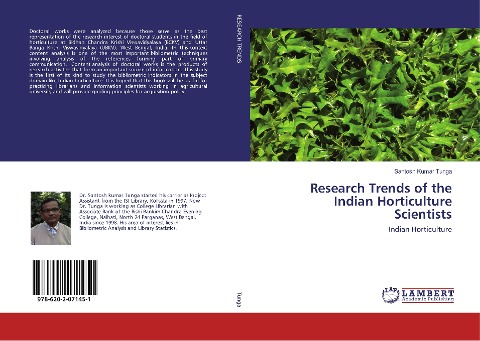 Research Trends of the Indian Horticulture Scientists: Indian Horticulture
